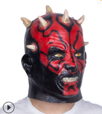 Star Wars Darth Maul Halloween Cosplay Costume with Mask for Adults