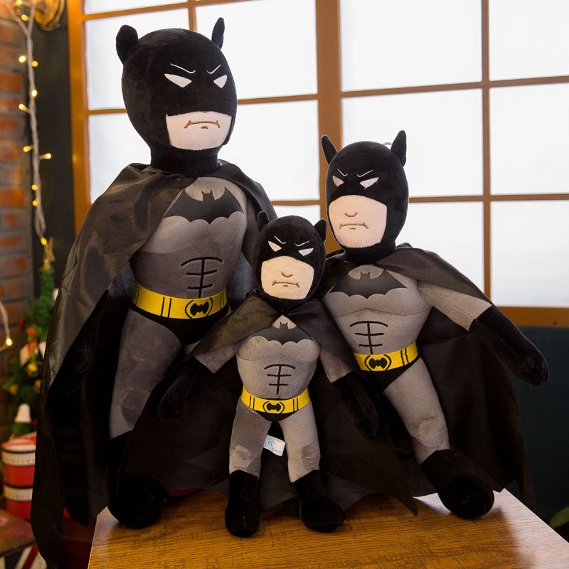 The Batman Dark Knight Plush Toy Doll Birthday Christmas Gift for Kids Friends