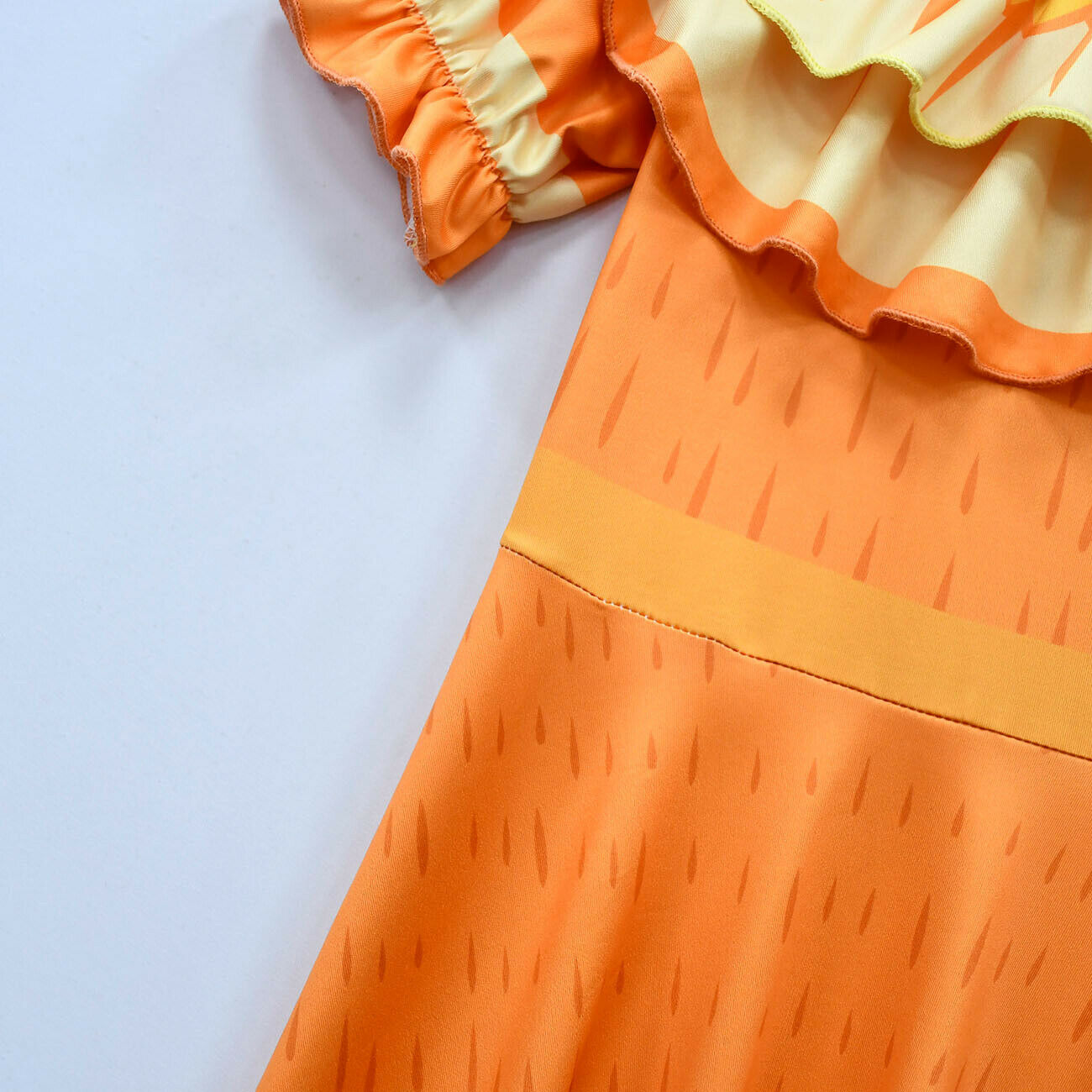 Encanto Pepa Cosplay Dress with handbag for Baby Girls Halloween Fancy Skirt