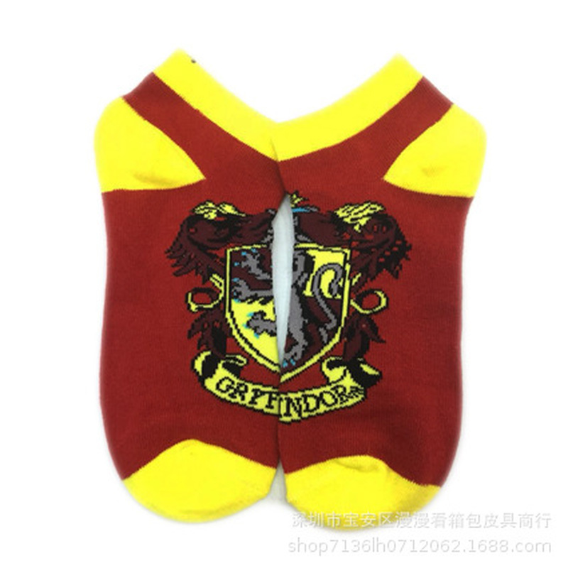 Hogwarts Slytherin Hermione Malfoy Short Cotton Socks for Youth