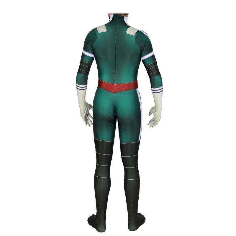 My Hero Academia Midoriya Izuku Deku Cosplay Costume Kids Adults Bodysuit Halloween Fancy Jumpsuits