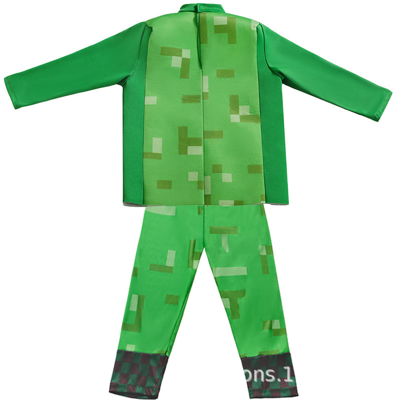Minecraft Cosplay Costume for Children Halloween Party