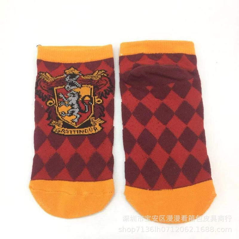 Hogwarts Slytherin Hermione Malfoy Short Cotton Socks for Youth