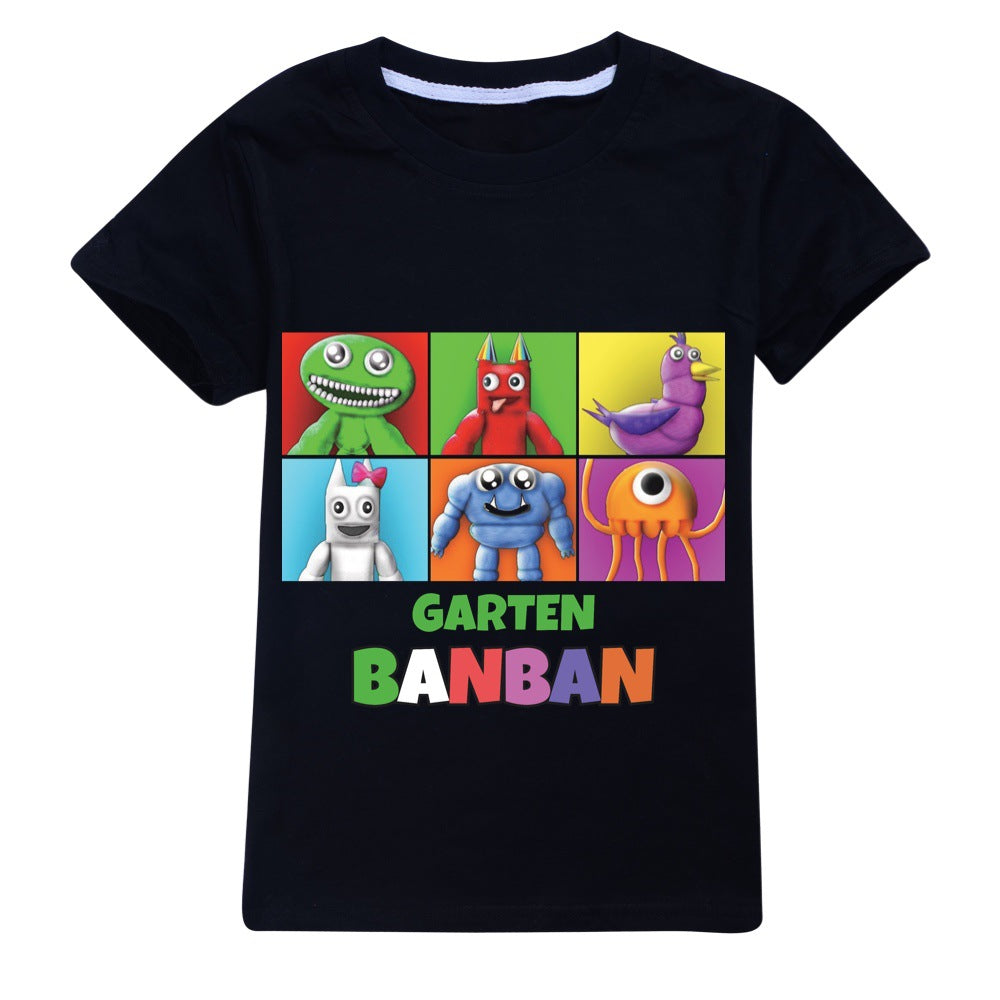 Garden of Banban Casual Sweatshirt Spring Autumn Short Sleeve T-Shirts for Kids