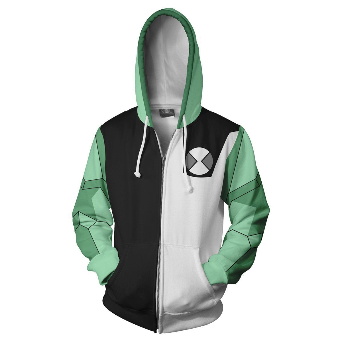 Ben 10 Alien Force Men Women Casual Zipper Sweater Sweatshirt Jacket Coat