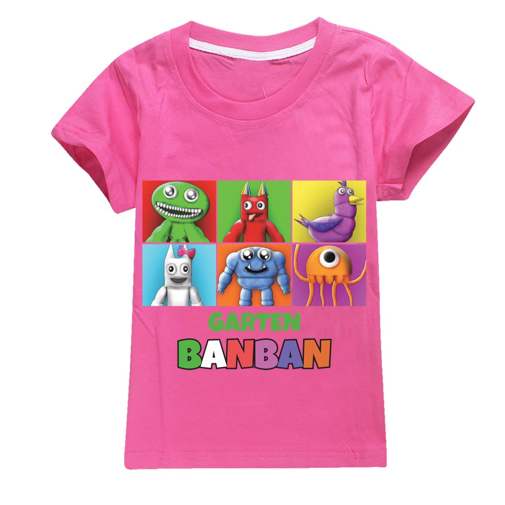 Garden of Banban Casual Sweatshirt Spring Autumn Short Sleeve T-Shirts for Kids