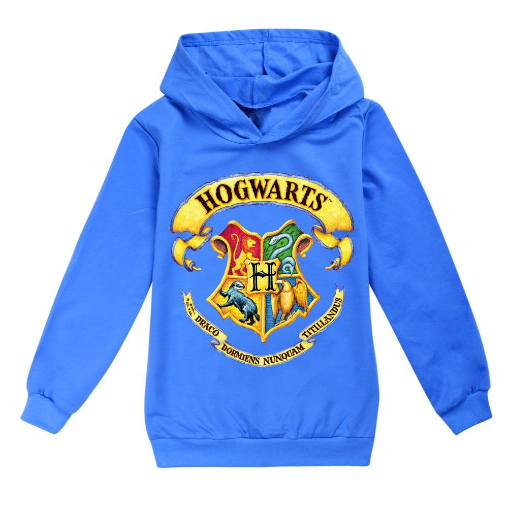 Hogwarts Casual Sweatshirt  Spring Autumn Hoodie for Kids